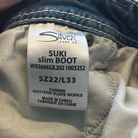 Silver Suki Slim Boot Jeans - Picture 3 of 4